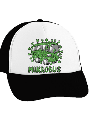 Mikrobus šiltovka truckerka Black cap