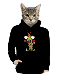 dámska mikina klokanka