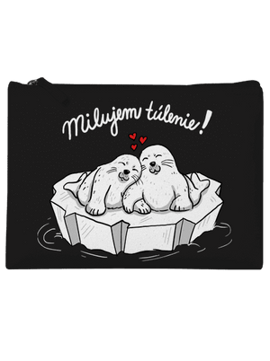 Milujem túlenie taštička Black