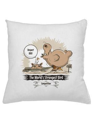 Strongest bird vankúš White