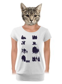 dámske tričko s lemom