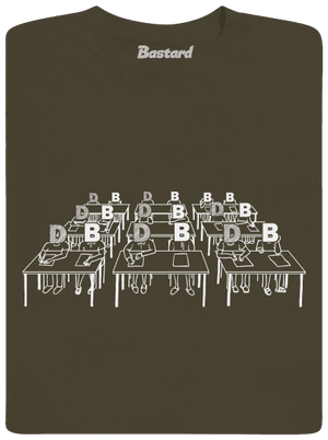 Cimrman: Debil, blbeček pánske dlhý rukáv Urban Khaki