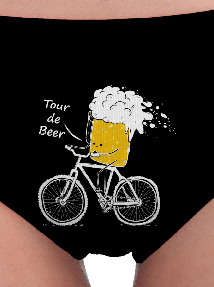 Tour de beer dámske nohavičky Black