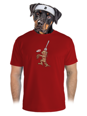 Špagety pánske športové tričko Red Mal