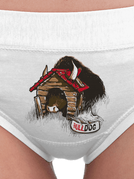 Bulldog dámske nohavičky White