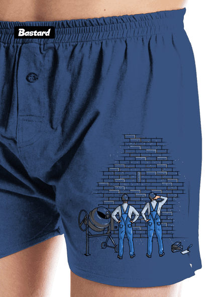 Murári pánske trenky Blue