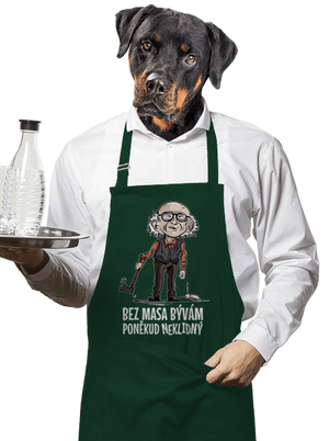 Neklidný bez masa zástera Bottle Green