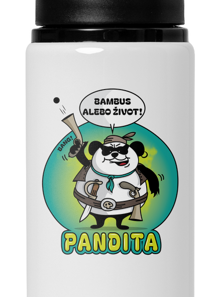 Pandita flaša na vodu White
