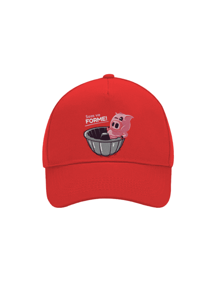 Vo forme šiltovka baseballka Classic Red
