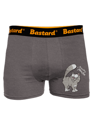 Macko a Micka boxerky Gray Melange