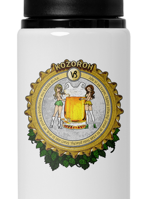 Pivný horoskop: Kozorožec flaša na vodu White