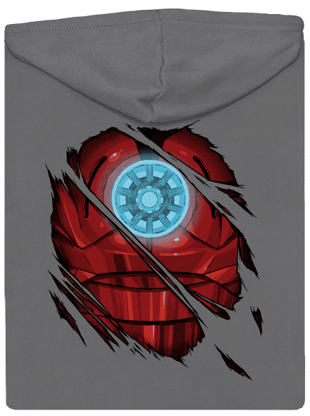 Ironman dámska mikina na zips Steel Gray