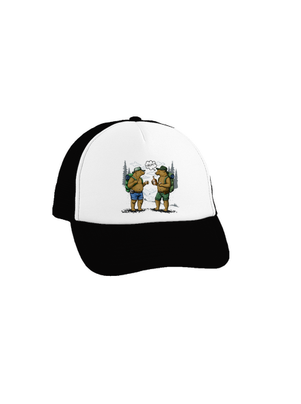Brum šiltovka truckerka Black cap