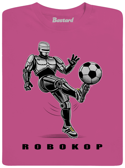 Robokop detské tričko Fuchsia