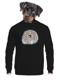 unisex mikina bez kapucne