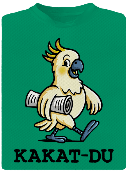 Kakat-du detské športové tričko Kelly Green Mal