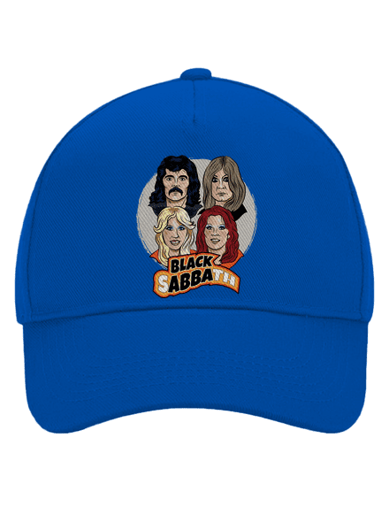 Black Abba šiltovka baseballka Bright Royal