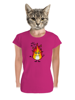 Páli mi to dámske tričko prémium Magenta