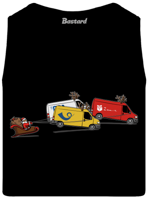 Santa se soby pánske tielko Black