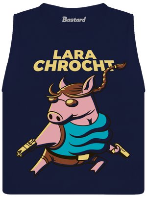 Lara Chrocht dámske tielko voľné Navy