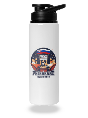 Prikázané uvoľnenie flaša na vodu White