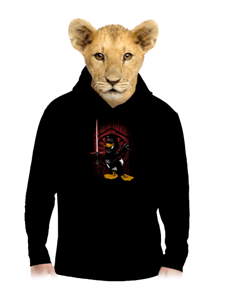 Kylo Duck detská mikina klokanka Black