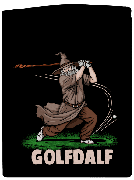 Golfdalf dámska mikina na zips Black