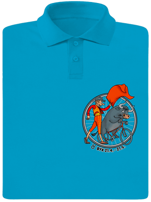 Cyklistický horoskop: Býk pánska polokošeľa Blue Atol