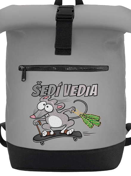Šedí vedia - myšiak batoh Grey Marl