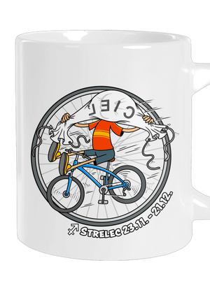 Cyklistický horoskop: Strelec veľký hrnček White