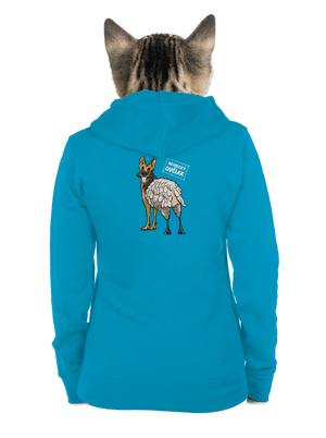 dámska mikina na zips