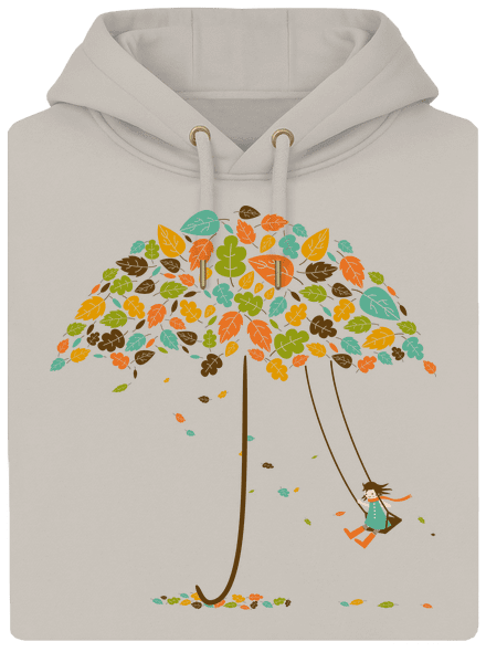 Radosť z jesene unisex mikina premium Pastel Macchiato