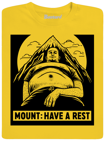 Mount have a rest detské tričko Gold