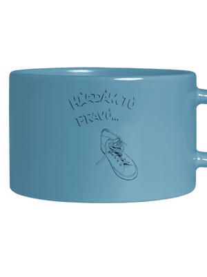 Hľadám tú pravú hrnček makronka Blue Macaron