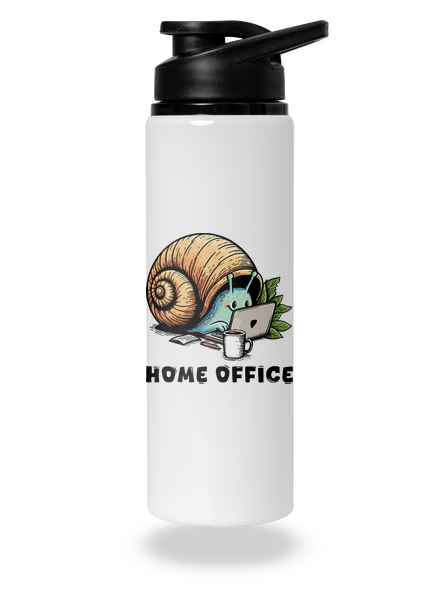 Slimákov home office flaša na vodu White