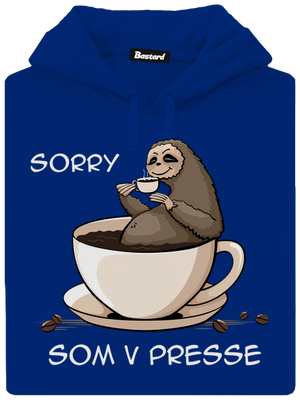 V presse dámska mikina klokanka Royal Blue Mal