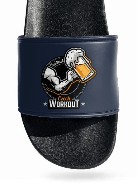 Czech workout šľapky Navy