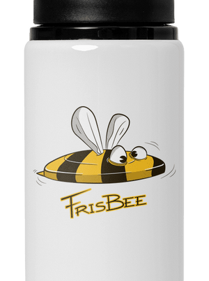 Frisbee flaša na vodu White