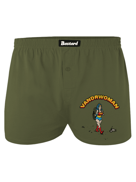 Vandrwoman pánske trenky Khaki