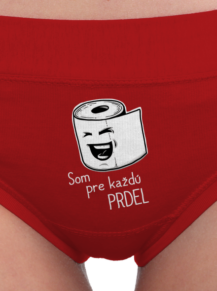 Prdel dámske nohavičky Red Mal