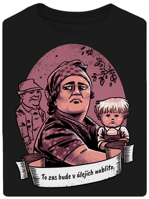 B14: Slavnosti sněženek unisex tričko oversized Black