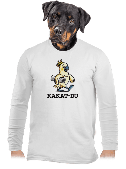 Kakat-du pánske dlhý rukáv White