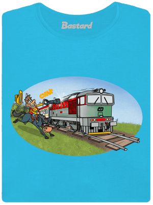 Šotúš na love dámske tričko Blue Atol