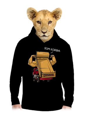 detská mikina klokanka