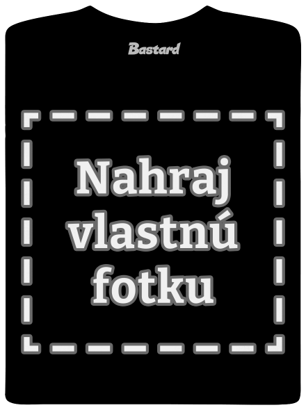Vlastná potlač pánske tričko Black