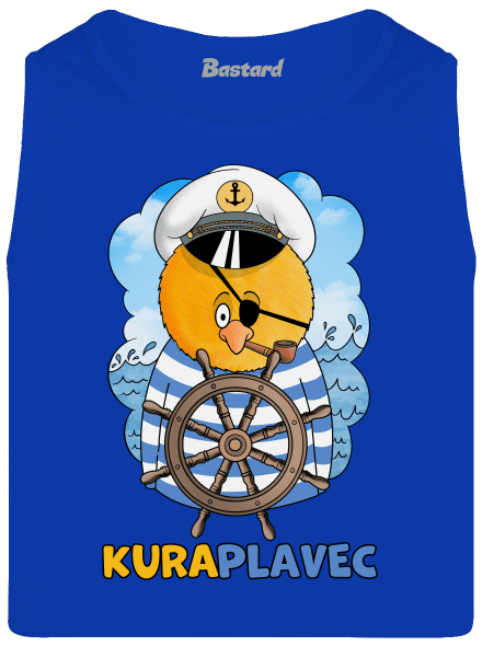 Kuraplavec pánske tielko Royal Blue