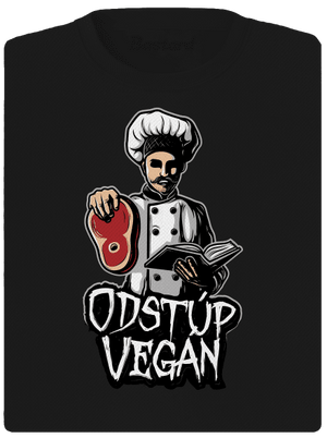 Odstup vegane dámske športové tričko Black