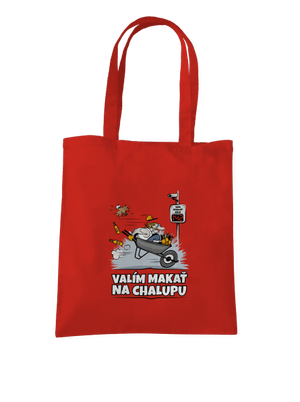 Valím na chalupu taška Bright Red