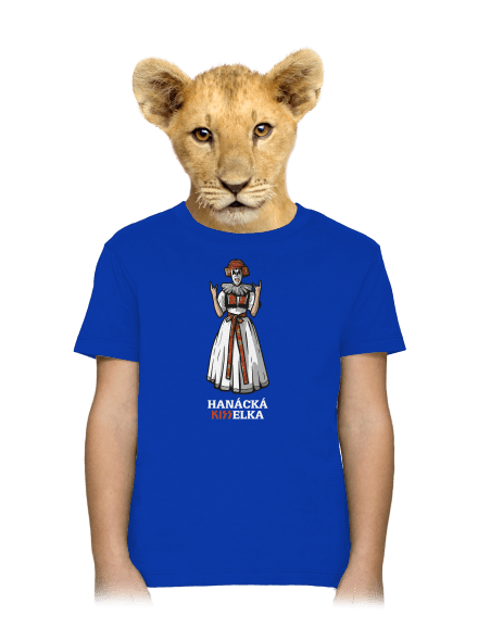Hanácká Kisselka detské tričko Royal Blue