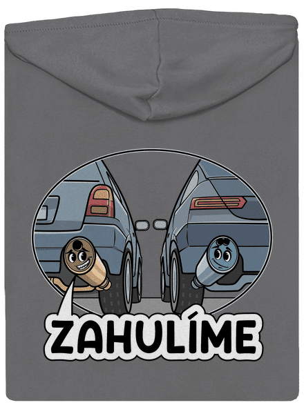 Zahulíme dámska mikina na zips Steel Gray